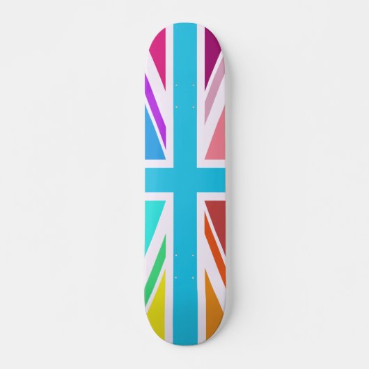 Skateboard Conception d'un drapeau/d'un Jack - Multicolore (Devant)