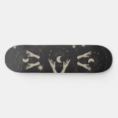 Skateboard conception esthétique de fantaisie au clair de lun (Horz)