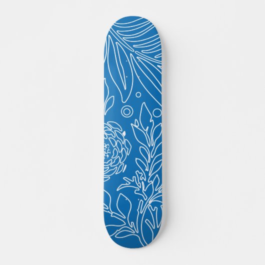 Skateboard Conception Florale 32 (Devant)