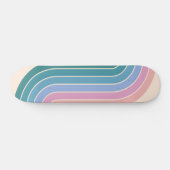 Skateboard Conception géométrique de style Vintage rétro (Horz)