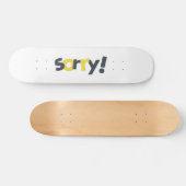Skateboard Conception moderne, ludique, dynamique, audacieuse (Horz)