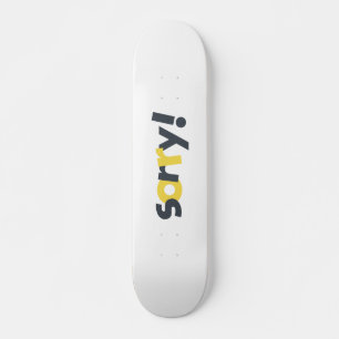 Skateboard Conception moderne, ludique, dynamique, audacieuse