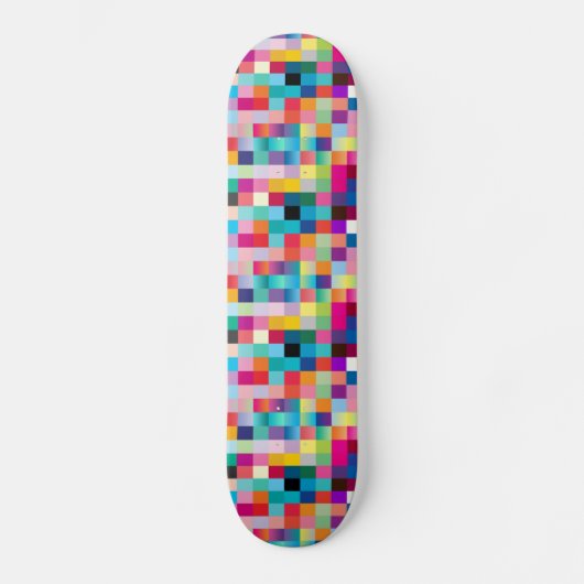 Skateboard Conception multicolore (Recto)