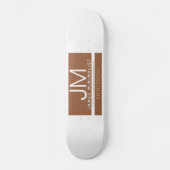 Skateboard Conception professionnelle moderne et minimale | B (Recto)