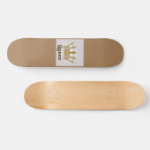 Skateboard Conception Reine/Couronne (Horz)
