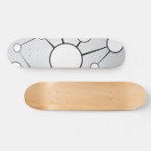 Skateboard Conception sociale de diagramme de cercles (Horz)