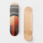 Skateboard Conception symétrique avec arcs (Recto)