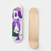 Skateboard Conception Unicorne (Recto)