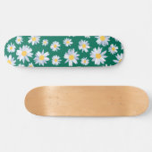 Skateboard Conception verte botanique de Classe White Daisy F (Horz)