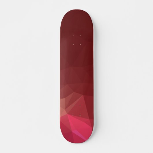 Skateboard Conceptions abstraites et modernes de Geo - rose (Devant)