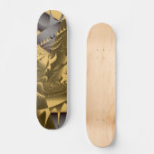 Skateboard Conceptions chaudes de Frac de Leslie Harlow - or (Recto)