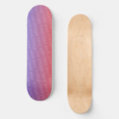 Skateboard Concevez votre propre (Recto)