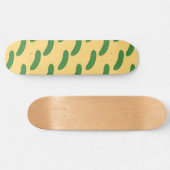 Skateboard Concombre Pochettes Légumes Lover Humour alimentai (Horz)