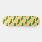 Skateboard Concombre Pochettes Légumes Lover Humour alimentai (Horz)
