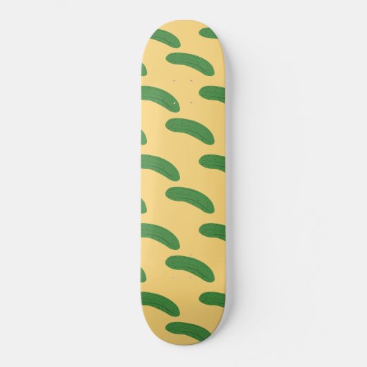 Skateboard Concombre Pochettes Légumes Lover Humour alimentai (Recto)