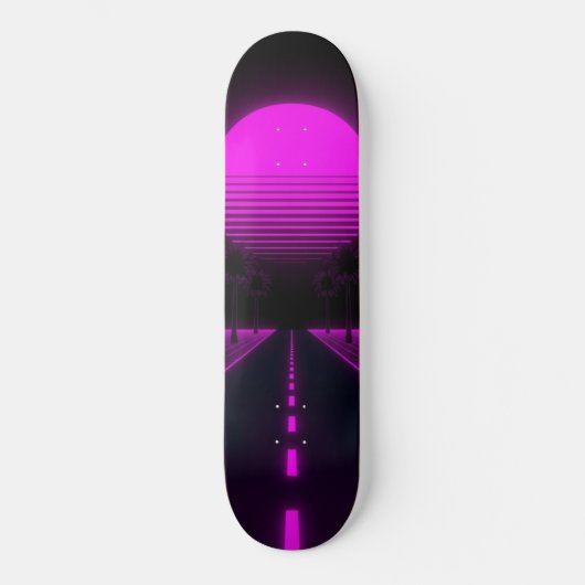 Skateboard Conduite de nuit (Recto)