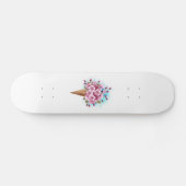 Skateboard Cône rose Sakura crème glacée gaufre (Horz)