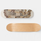 Skateboard Configuration de texte de typographie des (Horz)