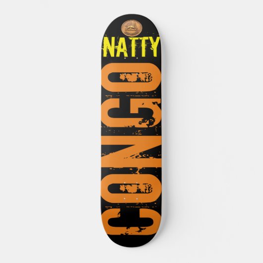 Skateboard CONGO NATTY Planche à roulettes (Recto)