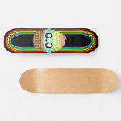 Skateboard Conne de glace de la grotte de Kawaii (Horz)