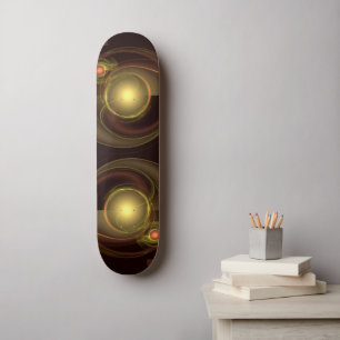 Skateboard Connexion intime Tableau de bord d'art Abstrait