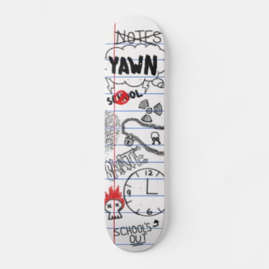 Skateboard Conseil à l'école (Recto)