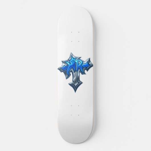 Skateboard Conseil blanc de Nevoy Ryder (Recto)