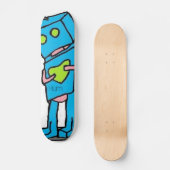 Skateboard Conseil bleu de Robo (Recto)