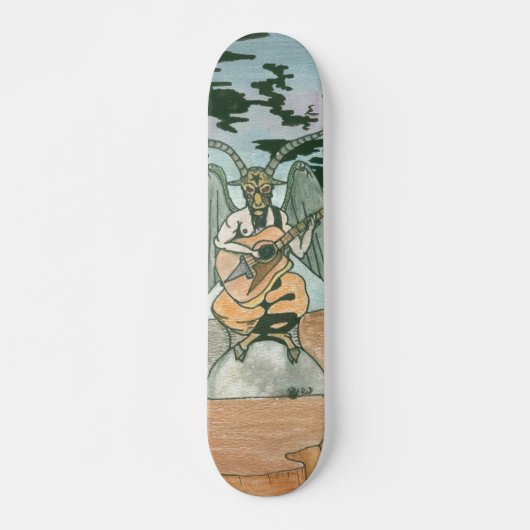 Skateboard Conseil de Baphomet 2 (Devant)