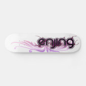 Skateboard Conseil d'Enjing : Rose pour les dames (Horz)