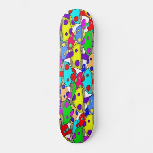 Skateboard Conseil des champignons (Recto)