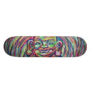 Skateboard Conseil heureux de Bouddha