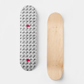 Skateboard Conseil psychopathe de logo de singe (Recto)