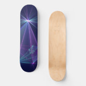 Skateboard Constellation, Imaginaire Abstrait Fractal Art Ska (Recto)