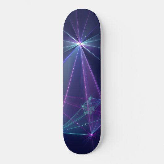 Skateboard Constellation, Imaginaire Abstrait Fractal Art Ska (Recto)