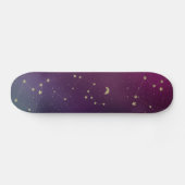 Skateboard Constellation Stars Galaxy Skate Deck (Horz)