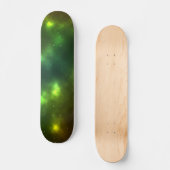 Skateboard Constellations de galaxie Abstraite Art numérique (Recto)