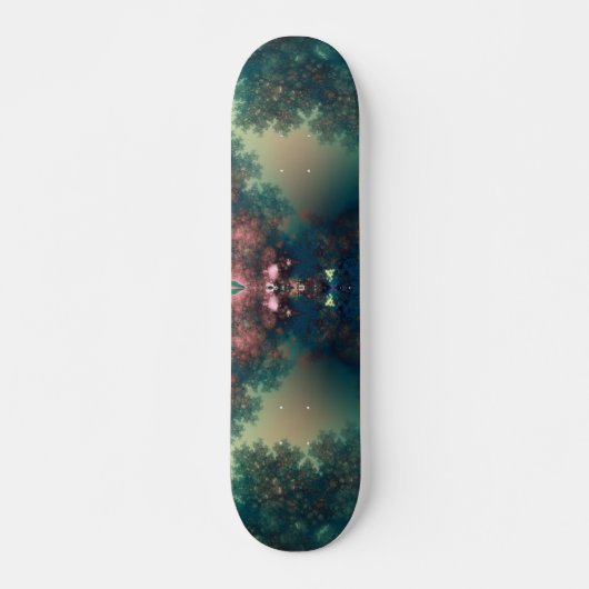 Skateboard Conte de fée vert (Devant)