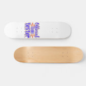 Skateboard COOKIE OFFICIEL TESTER gâteau amusant cadeau de fê (Horz)