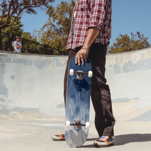 Skateboard Cool Abstract Ocean  (Extérieur 2)