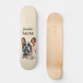 Skateboard Cool animal de compagnie famille mignonne chien Fr (Recto)