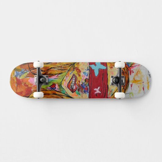 Skateboard Cool Artistic Blinded Skateboard! (Horz)