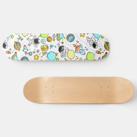 Skateboard Cool bel astronaute spatial (Horz)