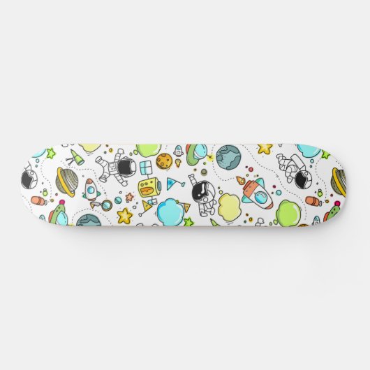 Skateboard Cool bel astronaute spatial (Horz)