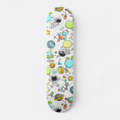 Skateboard Cool bel astronaute spatial (Recto)