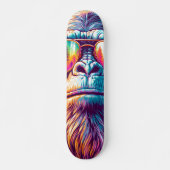 Skateboard Cool Bigfoot dans Lunettes de soleil Hip (Devant)