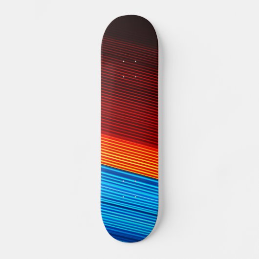 Skateboard COOL Bleu Orange Jaune Rouge Noir Grandes (Recto)