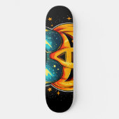 Skateboard Cool cosmique Jack-O-Space (Recto)
