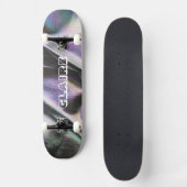 Skateboard Cool Dark Holographic Name Collectable (Recto)