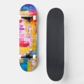 Skateboard Cool esthétique artistique (Recto)